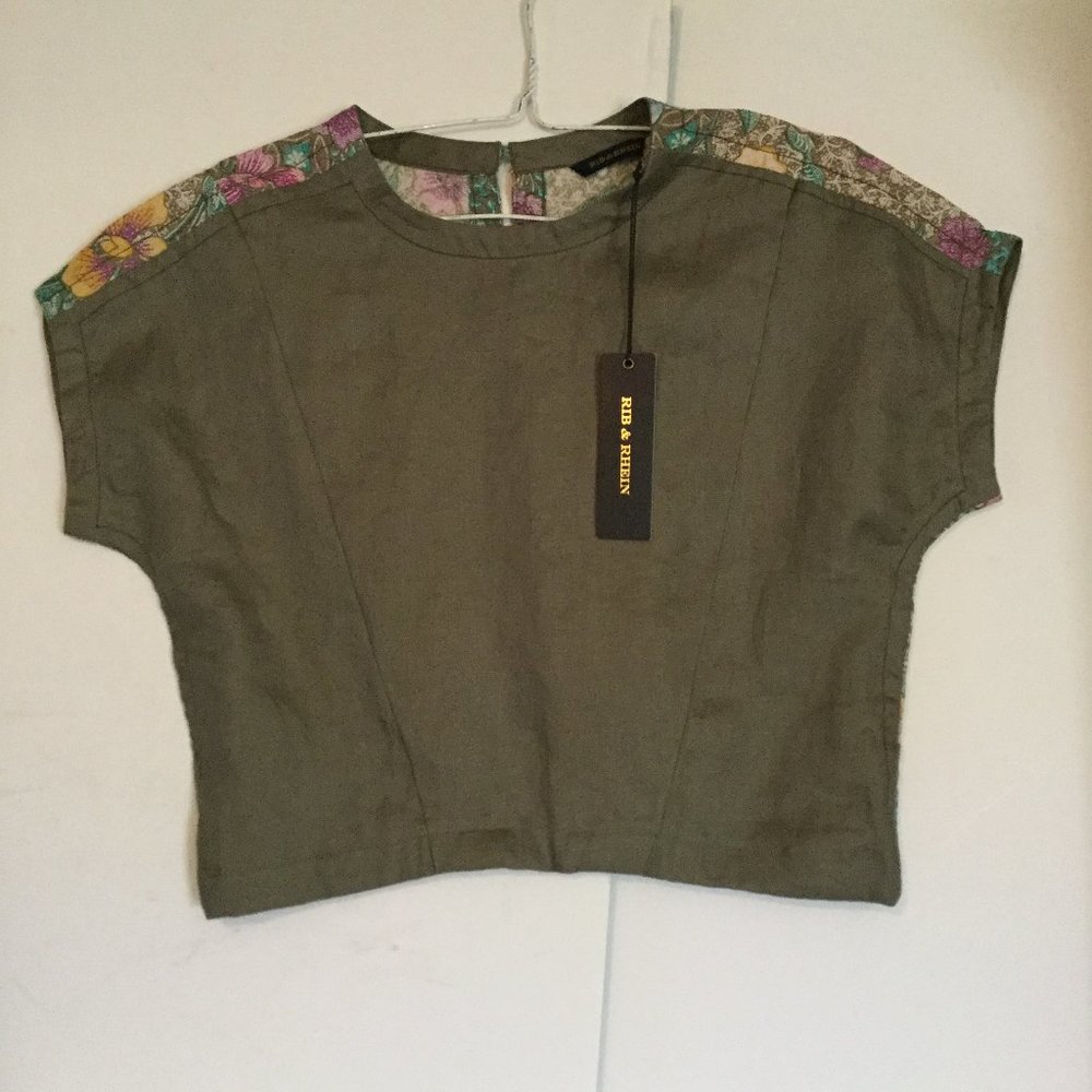 Rib & Rhein "Phoebe in Bali" Crop Top 1SM 1LG